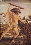 Antonio del Pollaiuolo Hercules and the Hydra oil